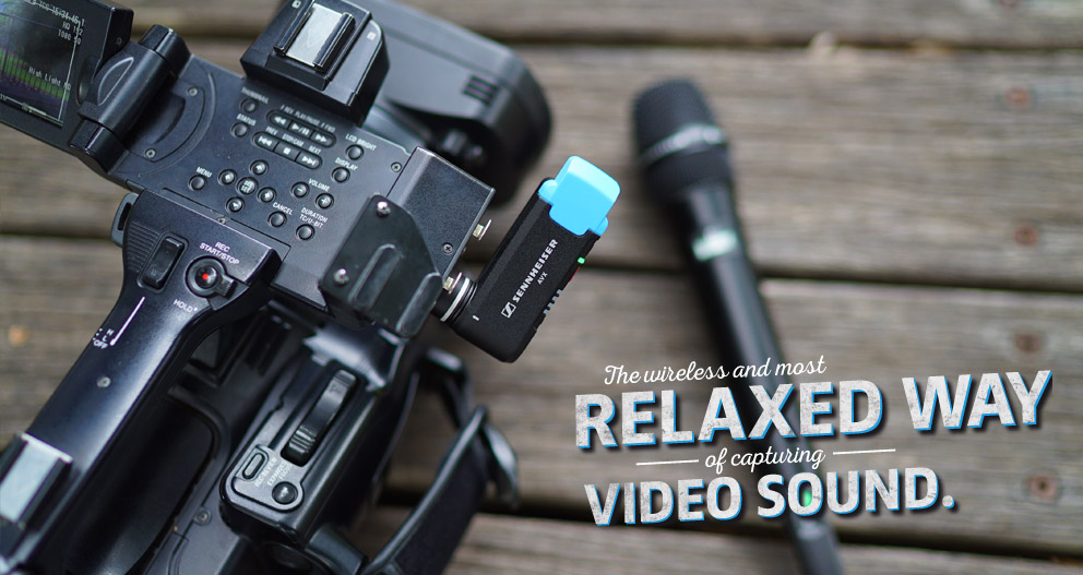 Sennheiser AVX : microfoni wireless per videomaker
